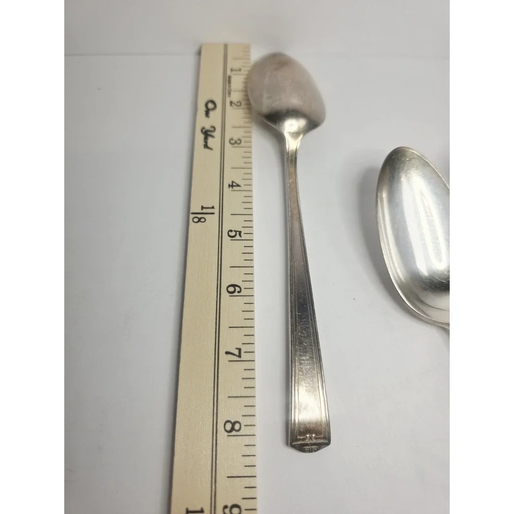 1923 Century Silver plate International Silver Holmes & Edwards 6 Spoons